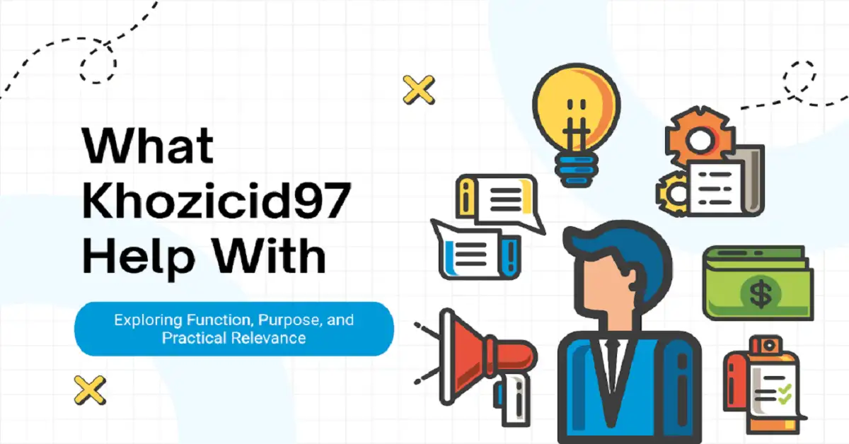 what khozicid97 help with